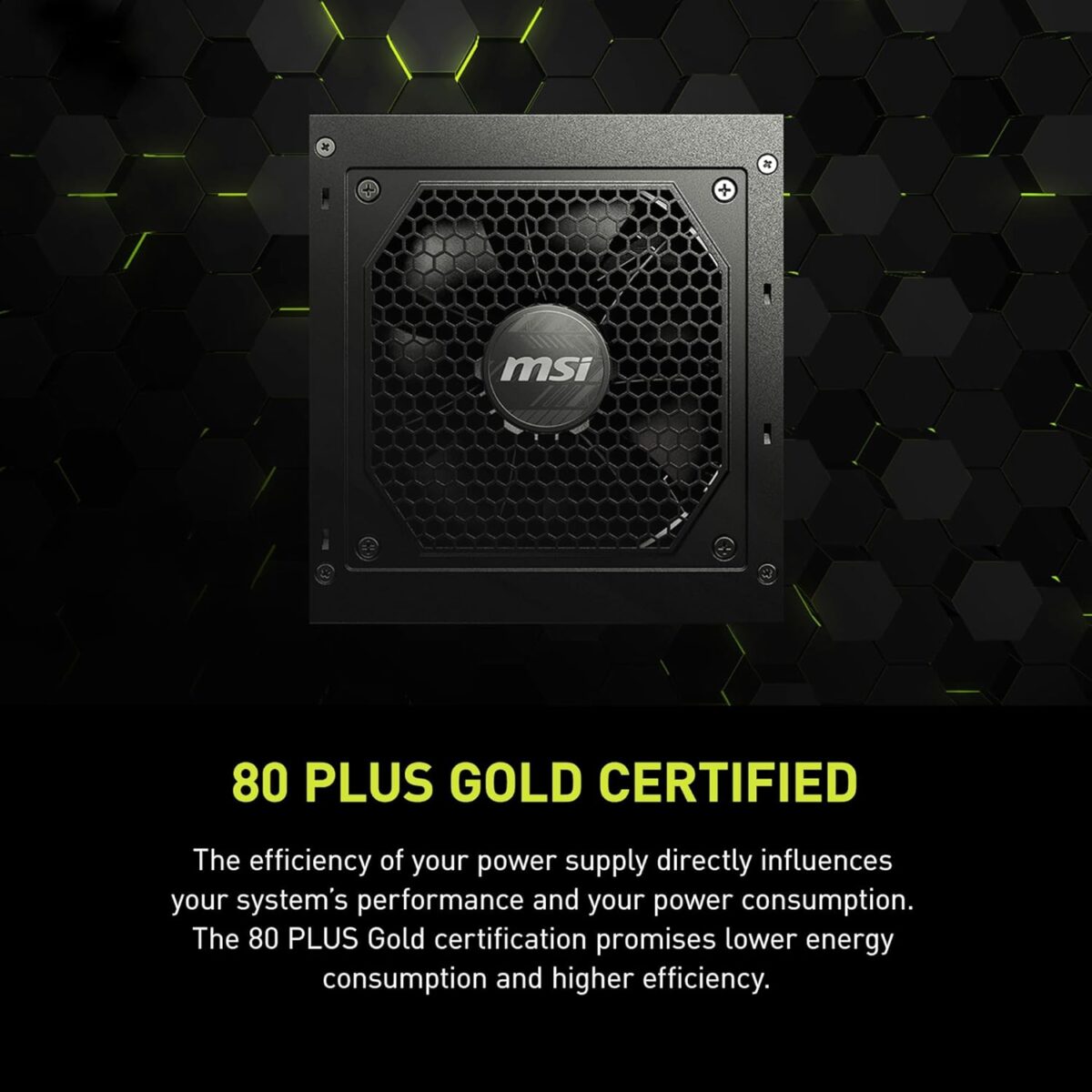 71eMwBVr3ZL._AC_SL1500_ MSI MAG A750GL 80 Plus Gold 750W — Fuente de poder, modular, PCIE5 - Imagen 8