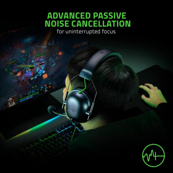 Razer BlackShark V2 X USB — Audífonos con cable, Surround Sound 7.1, conexión USB, negro - Imagen 5