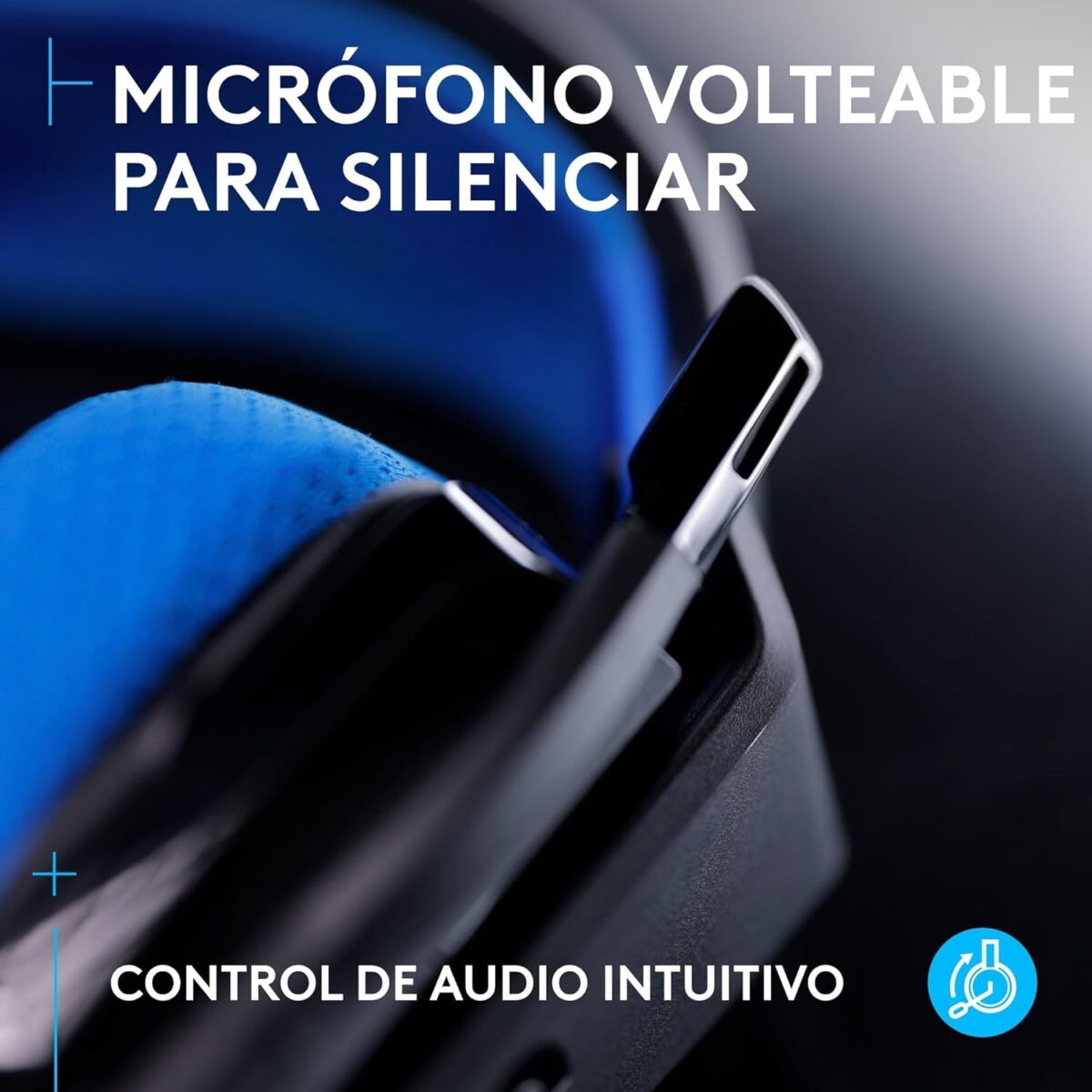 71uxyTW2PtL._AC_SL1500_ Logitech G535 LIGHTSPEED Black/Blue — Wireless Gaming Headset, para PS5 - Imagen 7