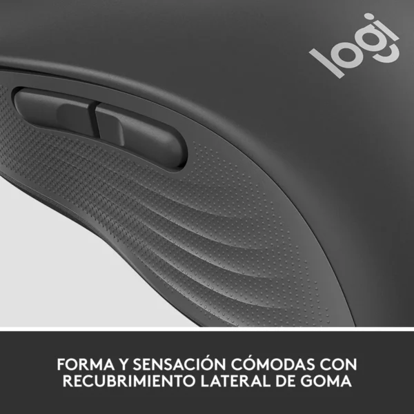 Logitech Signature M650 Graphite — Mouse Inalámbrico, Bluetooth, para manos pequeñas - Imagen 7