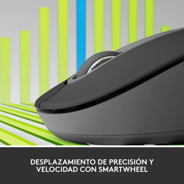 Logitech Signature M650 Graphite — Mouse Inalámbrico, Bluetooth, para manos pequeñas - Imagen 3