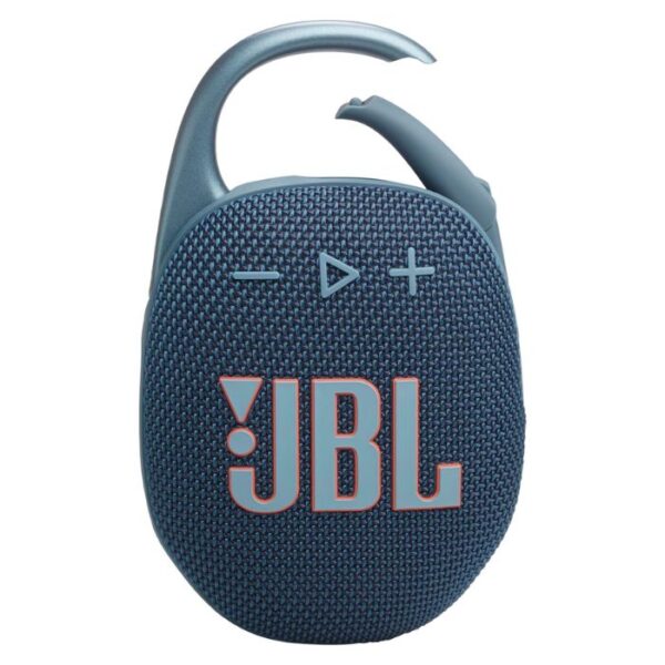 JBL Clip 5 Blue — Altavoz Bluetooth 5,3, Portátil, Acuático, IP67, Extra—Bass