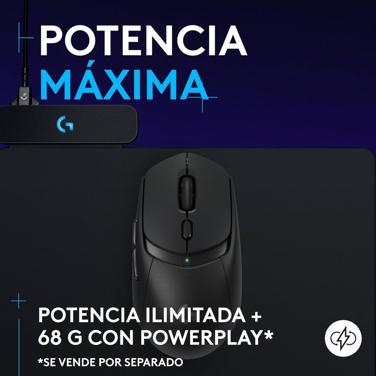71opLLalrzL._AC_SL1500_ Logitech G309 Black LIGHTSPEED — Mouse inalámbrico, Bluetooth, negro - Imagen 8