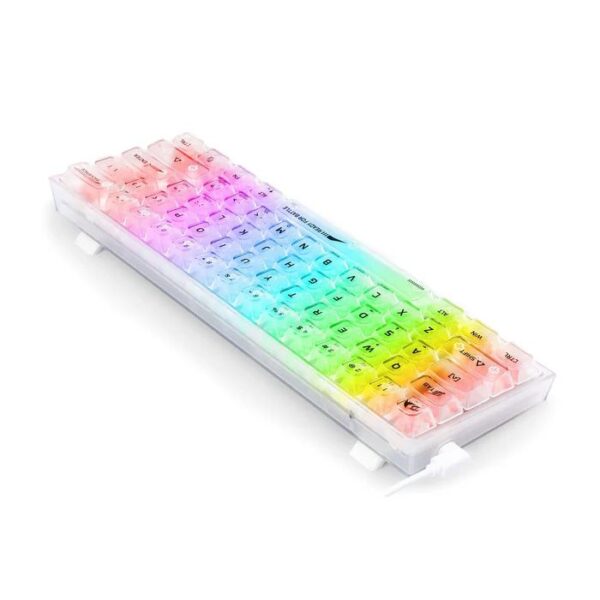 Redragon Fizz K617CT RGB White — Teclado mecánico, con cable, iluminación RGB, Blanco - Imagen 4