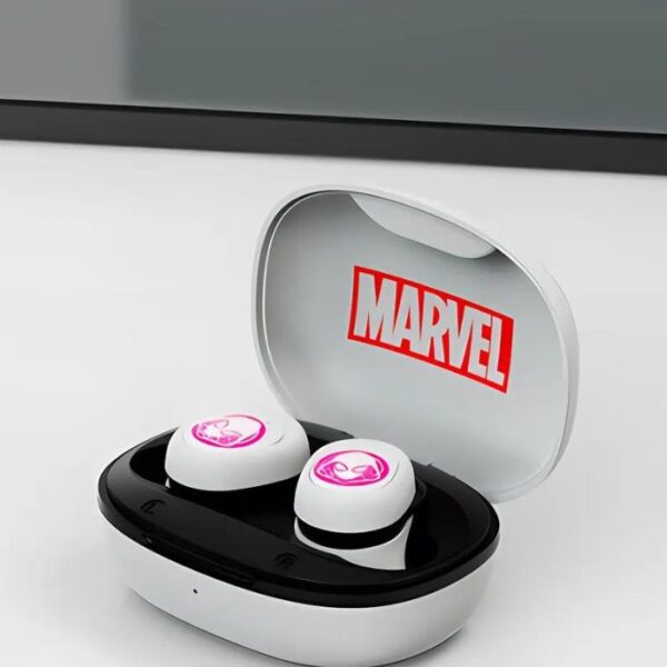 Xtech Marvel Ghost Spider Edition — Audífonos intraaurales, inalámbrica (TWS), estuche de carga portátil - Imagen 3