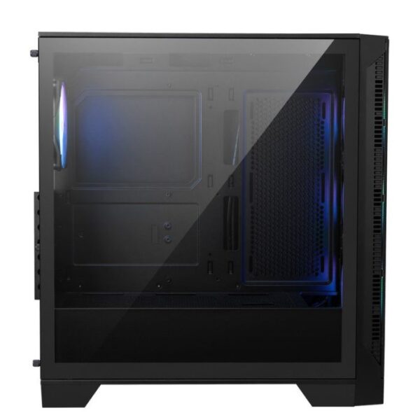MSI MAG Forge 320R Airflow Black Mid Tower Case —  4 Fan 120mm - Imagen 3