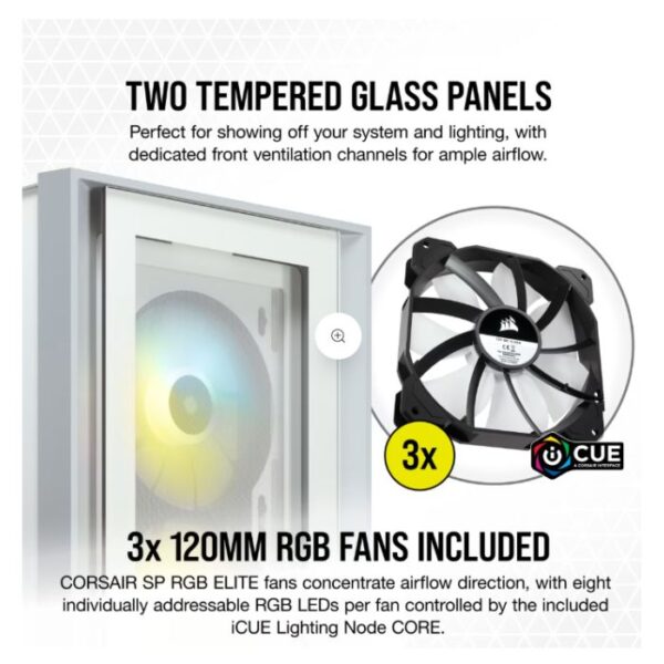 corsairicue4000xwh3