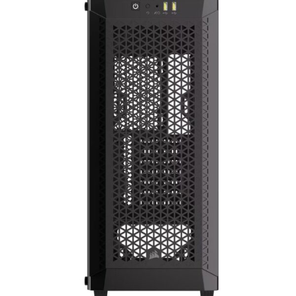 CORSAIR 480T Airflow Black — Caja ATX, sin Fans, color negro - Imagen 4