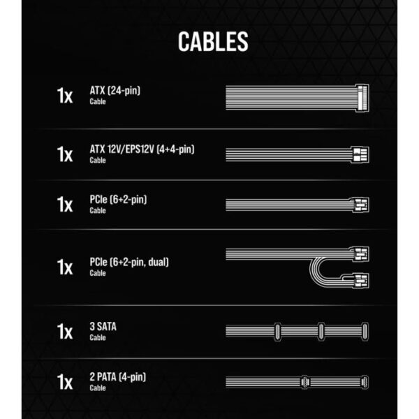 CORSAIR CX750 80 PLUS Bronze — Fuente de poder no modular - Imagen 3