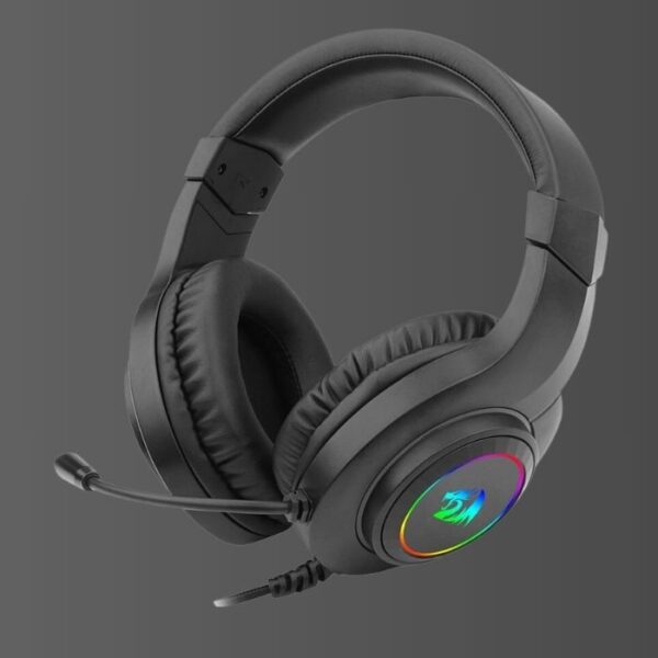 Redragon Hylas H260 Black — Audífono con cable, conexión 3.5mm y USB, color negro - Imagen 2