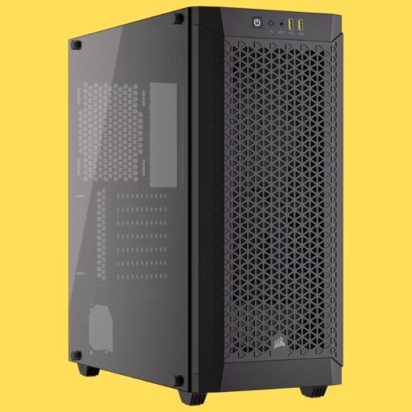 CORSAIR 480T Airflow Black — Caja ATX, sin Fans, color negro - Imagen 2