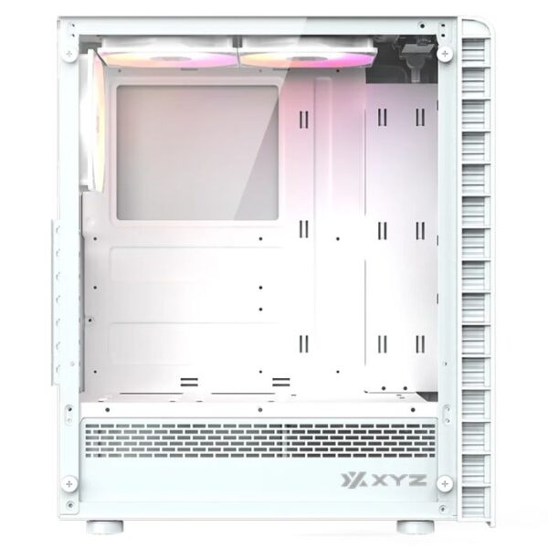 XYZ Airone 300 Glass White  — Caja ATX, 6 Fans ARGB, controlador, blanco - Imagen 3