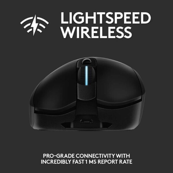 Logitech G703 LIGHTSPEED — Mouse Inalámbrico, 25K Sensor, PowerPlay Compatible - Imagen 5
