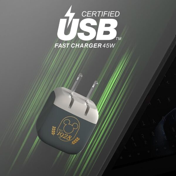 Belkin Wall Charger Mickey Mouse — Optimizado para iPhone | 45W | USB-C - Imagen 3