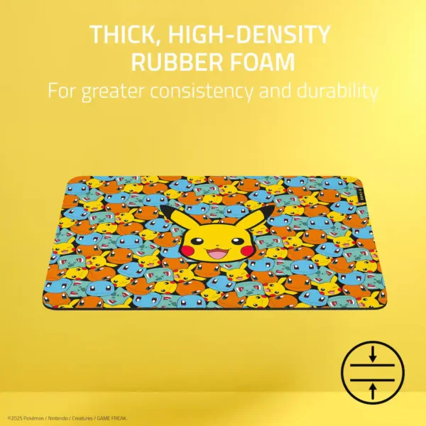 Razer Gigantus V2 M Pokemon Edition — Mousepad 36 x 27.5 cm - Imagen 5