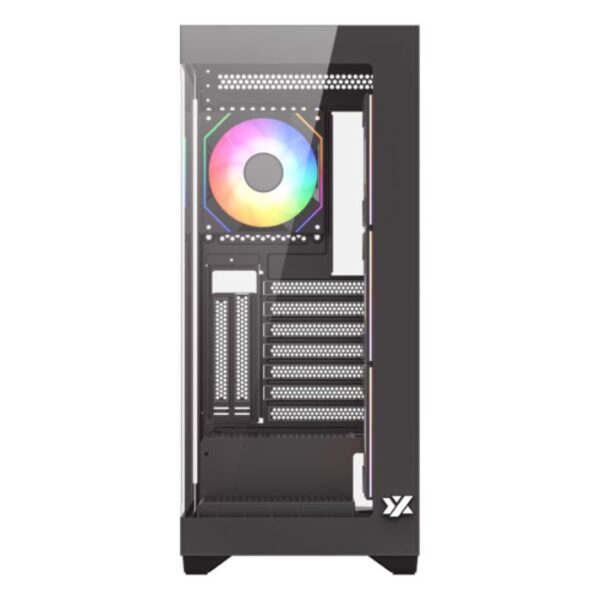 XYZ Titanium View — Caja ATX, 4 Fans ARGB, controlador - Imagen 5