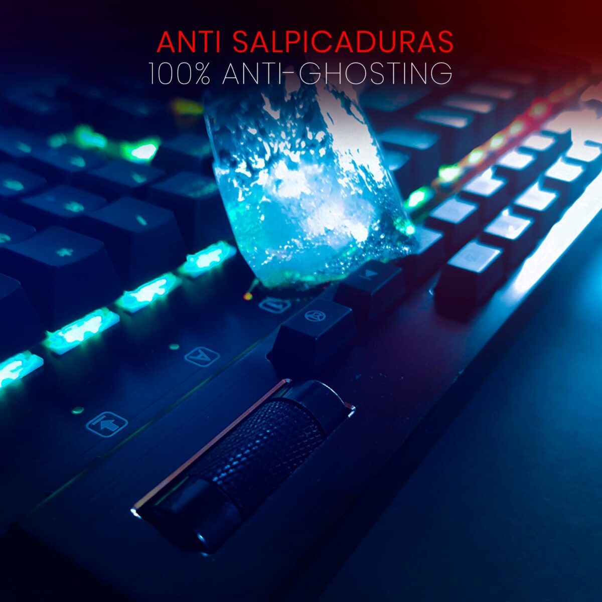 71TLqh5CGqL._AC_SL1500_ Redragon Yama K550 Black — Teclado mecánico, con cable, RGB, USB, español - Imagen 8