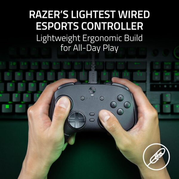 Razer Wolverine V3 Tournament Edition 8K PC — Control con cable, 8000 Hz Polling Rate, TMR Thumbsticks w/Swappable Caps - Imagen 4