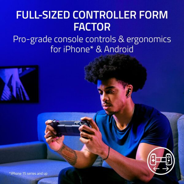 Razer Kishi V3 — Mando para iPhone y Android, USB-C - Imagen 3