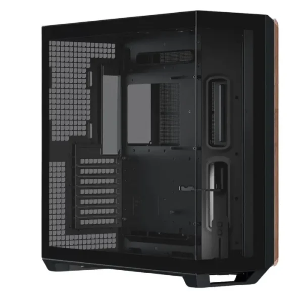 APNX V1 Black Wood — Caja ATX, sin fans, negro/madera | V1-W-BK-V1 - Imagen 7