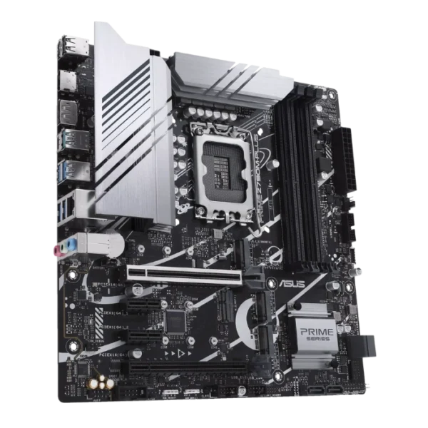 ASUS Prime Z790M-PLUS — MicroATX, LGA1700, DDR5, 4 slots - Imagen 3