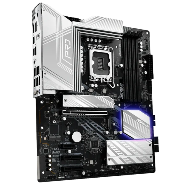 ASRock Z890 Pro RS — ATX, LGA 1851, DDR5, 4 slots - Imagen 3