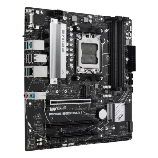 ASUS Prime B650M-A II-CSM — MicroATX, AM5, DDR5, 4 slots - Imagen 3