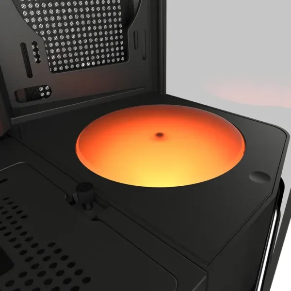 Cougar Plataforma FV270 Black — Plataforma giratoria luminosa para case Cougar FV270 - Imagen 2