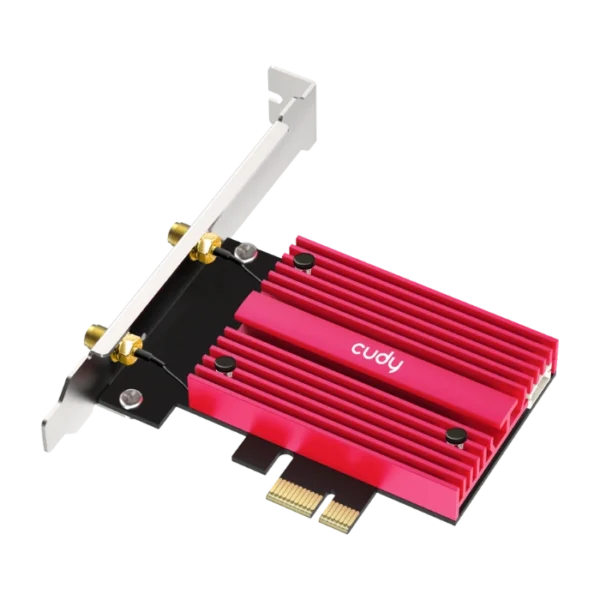 Cudy WE4000 — Adaptador PCIe, Triple Dual, AX5400, Wi-Fi 6, Bluetooth 5.3 - Imagen 4