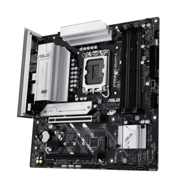 ASUS Prime B860M-A —  MicroATX, LGA 1851, DDR5, 4 slots | 90MB1K00-M0EAY0 - Imagen 4