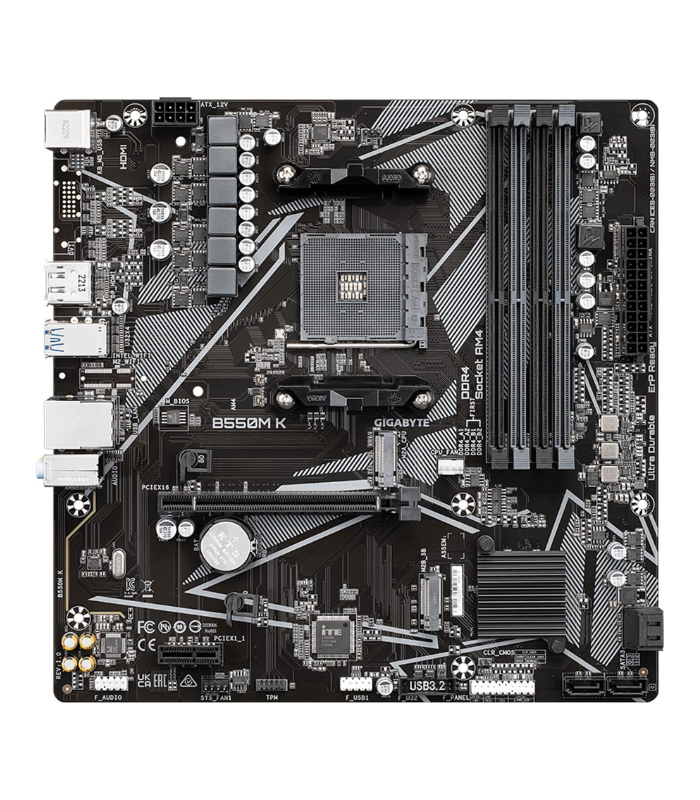 Gigabyte B550M K