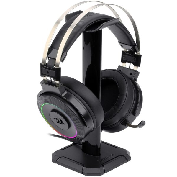Redragon Lamia H320 Black — Audífono USB, incluye soporte - Imagen 3