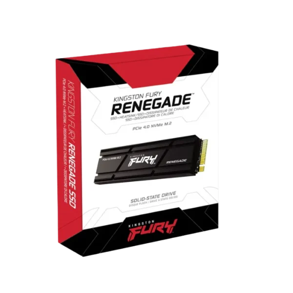 Kingston Fury Renegade 1TB — SSD con difusor de calor, NVMe, M.2 2280, PCIe 4.0×4, hasta 7,300MB/s - Imagen 3