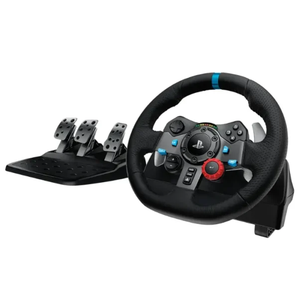 Logitech G29 PS5 Driving Force — Volante de carreras + pedales, para PC, PS5, PS4