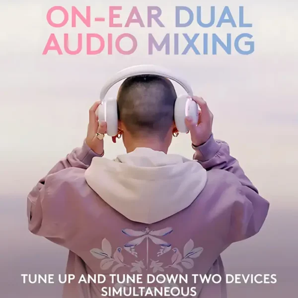 Logitech G735 Aurora Collection — Wireless Gaming Headset, LIGHTSYNC RGB, Bluetooth - Imagen 4