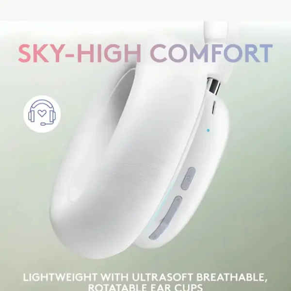 Logitech G735 Aurora Collection — Wireless Gaming Headset, LIGHTSYNC RGB, Bluetooth - Imagen 5