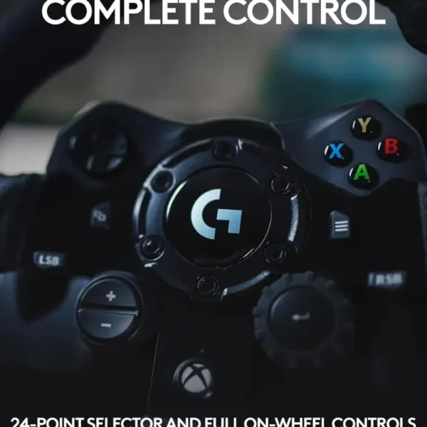 Logitech G923 TRUEFORCE — Volante de carreras + pedales, para PC, Xbox one, Xbox Series X|S - Imagen 6