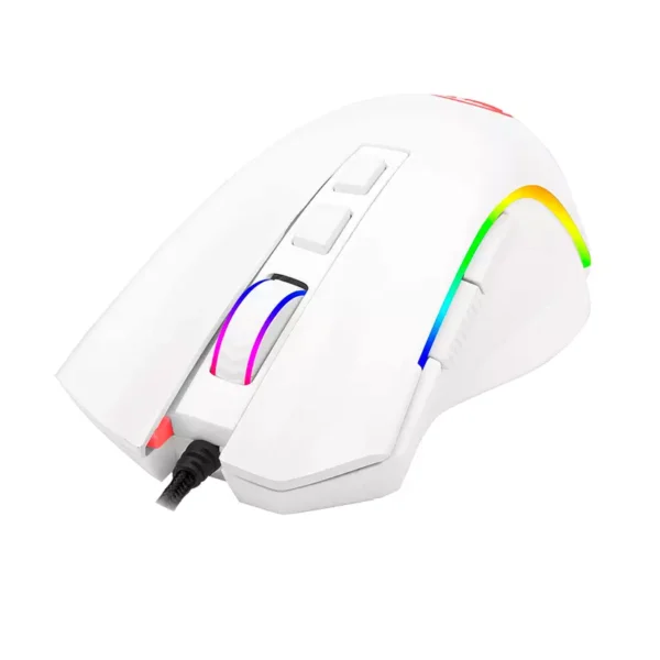 Redragon Griffin White — Mouse con cable, RGB, diestro, color blanco - Imagen 4