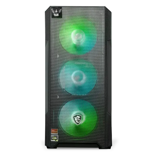 NSX Gaming PC — AMD R5 5600GT | 16GB | SSD 480GB | FREEDOS (Sin S.O.) | Teclado y mouse - Imagen 2