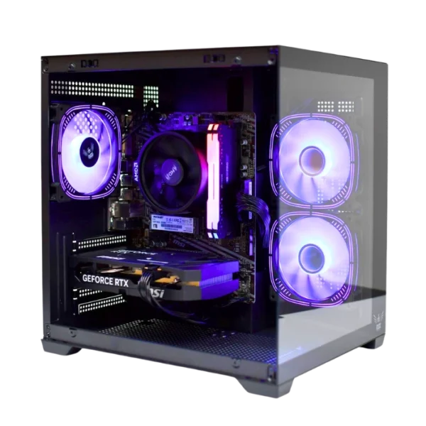 NSX Gaming PC 5050 —  AMD R5 5600X | 16GB | RTX 5050 | SSD 1TB | Windows 11 Home | Teclado y mouse - Imagen 3