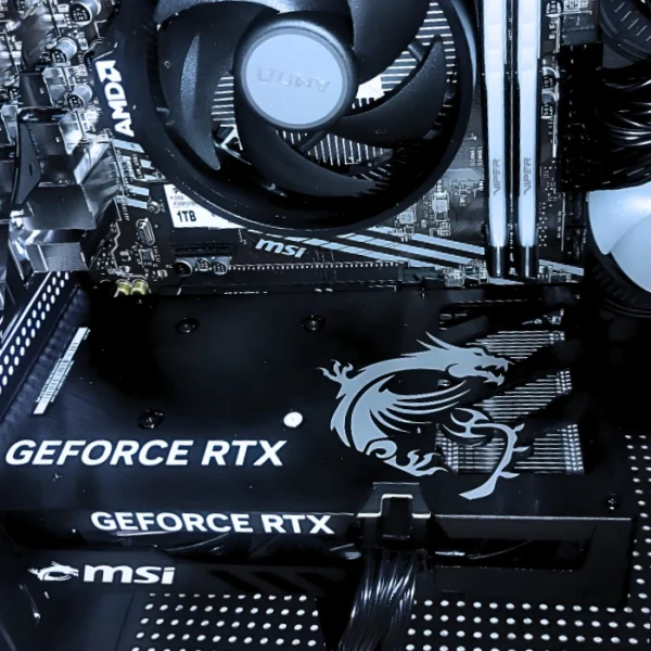 NSX Gaming PC 5050 —  AMD R5 5600X | 16GB | RTX 5050 | SSD 1TB | Windows 11 Home | Teclado y mouse - Imagen 4