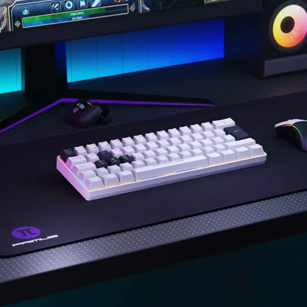 Primus Gaming Ballista61T White — Teclado mecánico 60%, con cable, español - Imagen 2