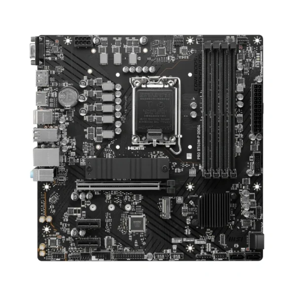 MSI PRO B760M-P DDR4 — MicroATX, LGA1700, 4 slots