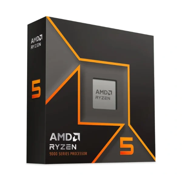 AMD Ryzen 5 9600X — 6 núcleos, 12 hilos, AM5, PCIe 5.0, 38MB Caché, gráficos integrados