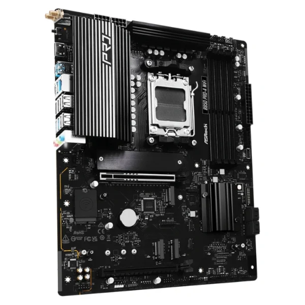 ASRock B850 Pro-A WiFi — ATX, AM5, DDR5, 4 slots - Imagen 3
