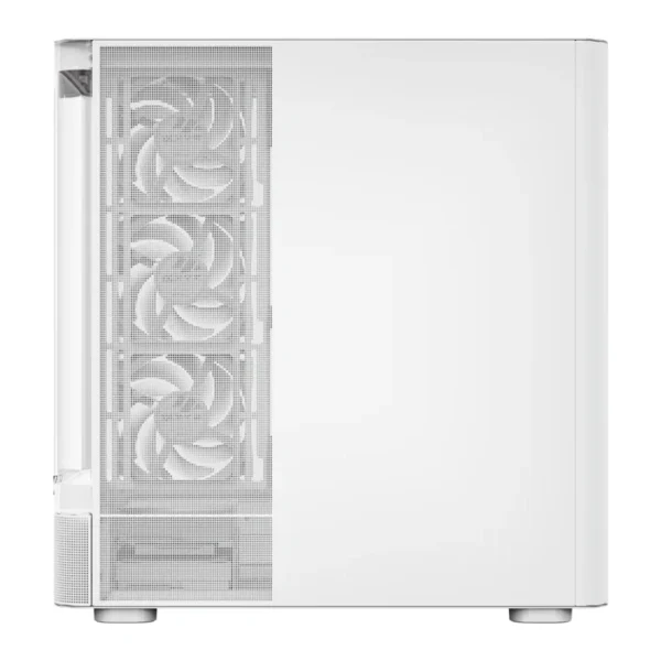 XYZ Quantum White — Caja ATX, 4 Fans ARGB, controlador, blanco - Imagen 4