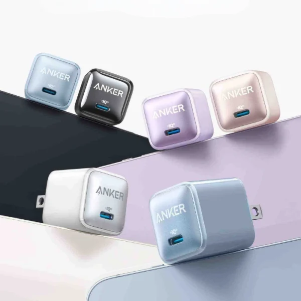 ANKER 511 Nano Pro — Cargador 20W, carga rápida, blanco, cable no incluido - Imagen 2