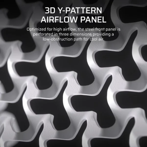 CORSAIR Frame 4000D White — Caja ATX, Sin Fans, blanco - Imagen 10