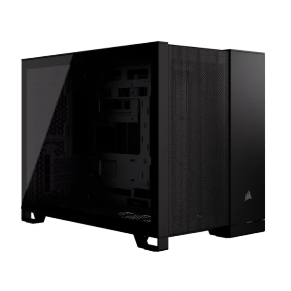 CORSAIR 2500D AIRFLOW Black — Caja microATX, Sin Fans, negro - Imagen 3