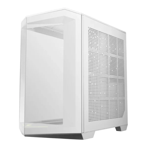 MSI MAG PANO 100L PZ White — Caja ATX, Sin Fans, soporta motherboard con conexión trasera, blanco - Imagen 3
